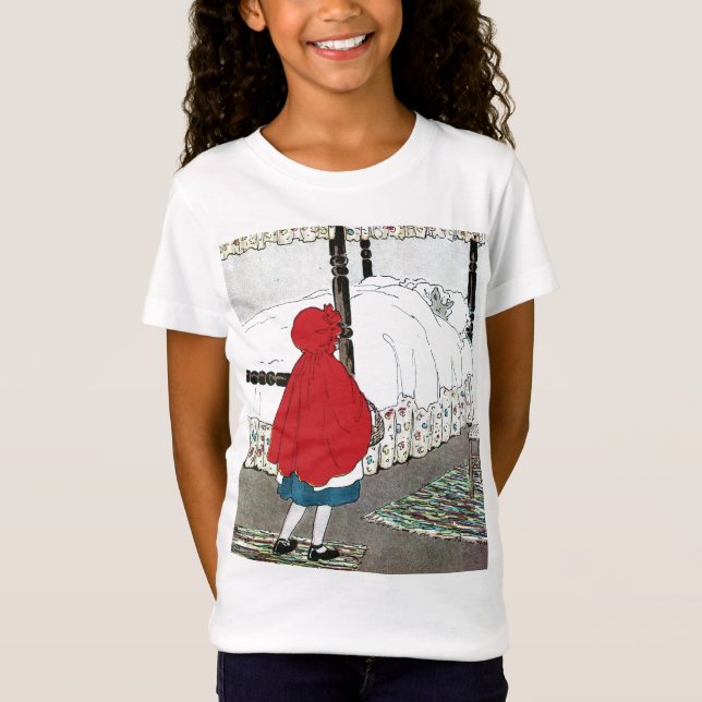 Little Red Riding Hood: What Grat Ears You Have! T-Shirt (Front)
