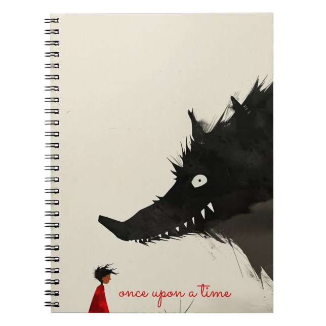 Little Red Riding Hoos & the Evil Wolf Notebook (Front)
