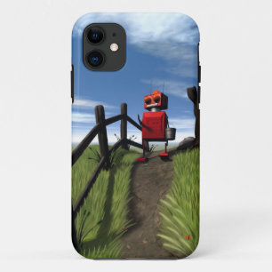 Little Red Robot Case-Mate iPhone Case