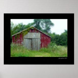 little red shed poster