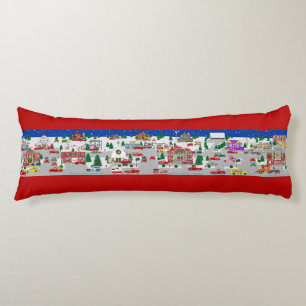 Little Red Truck Country Village Body Cushion