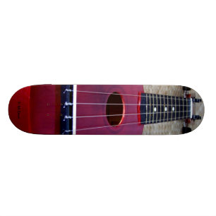 Little Red Ukulele Skateboard
