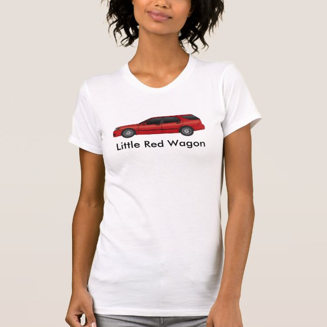 Little Red Wagon  - 06 chilli red T-Shirt (Front)