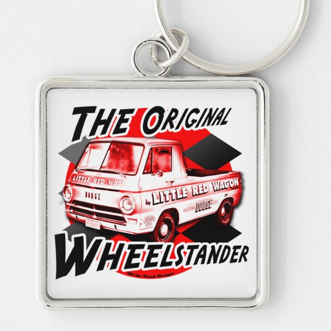 Little Red Wagon Key Ring (Front)
