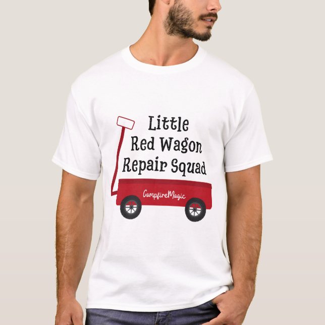 Little Red Wagon Repair T-Shirt (Front)