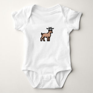 Little Reindeer Baby Bodysuit