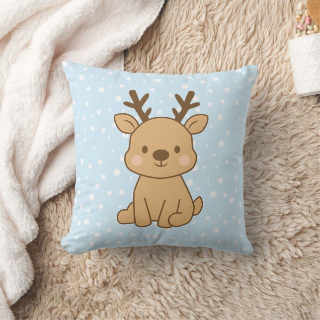 Little Reindeer Cushion (Blanket)