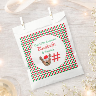 Little Reindeer Kids Birthday Favour Bags