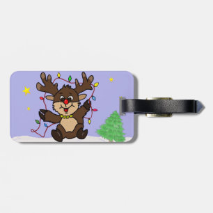 Little Reindeer Luggage Tag