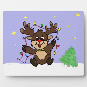 Little Reindeer Plaque