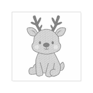 Little Reindeer Self-inking Stamp