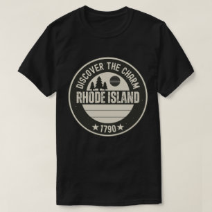 Little Rhody - RI State Souvenir Gift T-Shirt