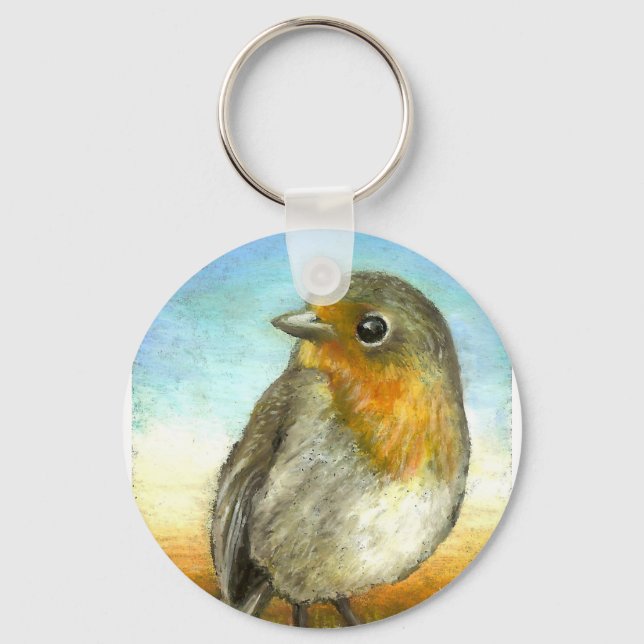 Little Robin Key Ring (Front)