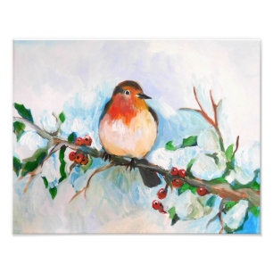 Little Robin Photo Print