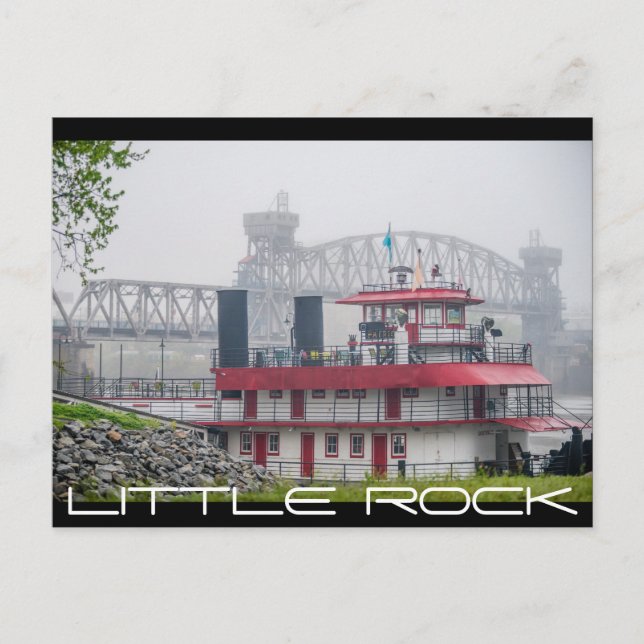 little rock arkansas postcard (Front)
