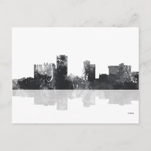 LITTLE ROCK,ARKANSAS SKYLINE POSTCARD