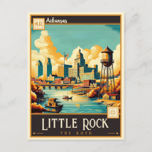 Little Rock, Arkansas   Vintage Postcard
