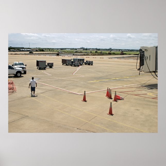 Little Rock Tarmac Poster (Front)