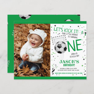 Little Rookie Soccer Budget Photo 1st Birthday