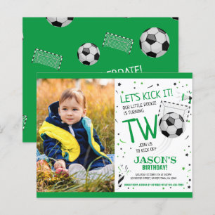Little Rookie Soccer Budget Photo 2nd Birthday