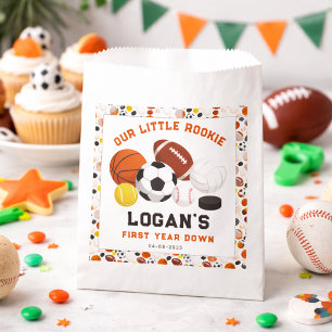 Little Rookie Sports 1st Birthday Party   All-Star Favour Bags