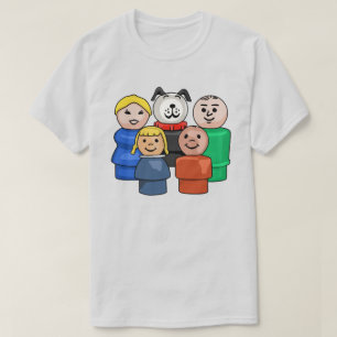 Little Round People Family T-Shirt