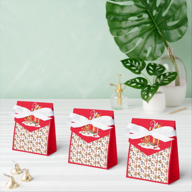 Little Rudolph The Reindeer   Favour Box (Multiple)