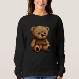 Little sad Teddy Bear Sweatshirt