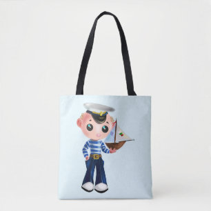 Little Sailor Tote Bag - Customisable