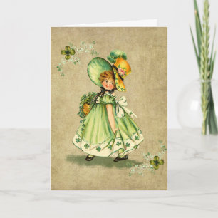 Little Saint Patty's Day Girl Card