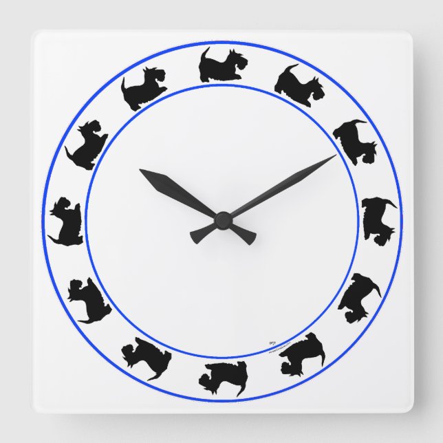 Little Scotties Clock (Front)
