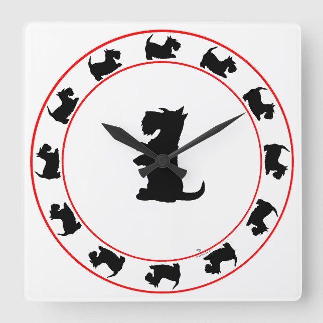 Little Scotties Clock (Front)
