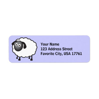Little Sheep Address Labels