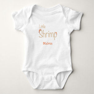 Little shrimp baby bodysuit