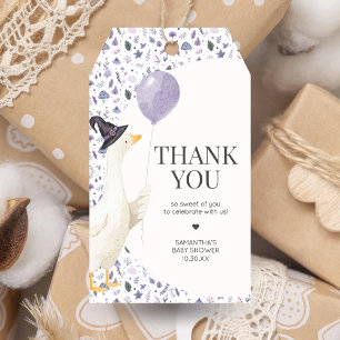 Little Silly Goose Baby Shower Favor Tags
