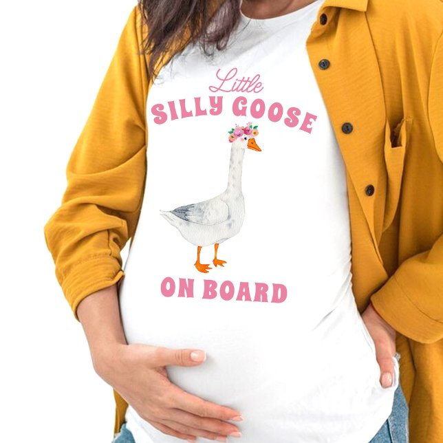 Little Silly Goose On Board T-Shirt (Creator Uploaded)