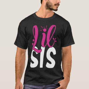 Little Sis BFF Matching Girls Night Sleepover T-Shirt