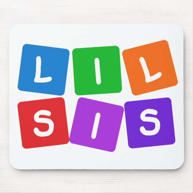 Little Sis mousepad (Front)