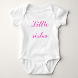 Little sister baby bodysuit