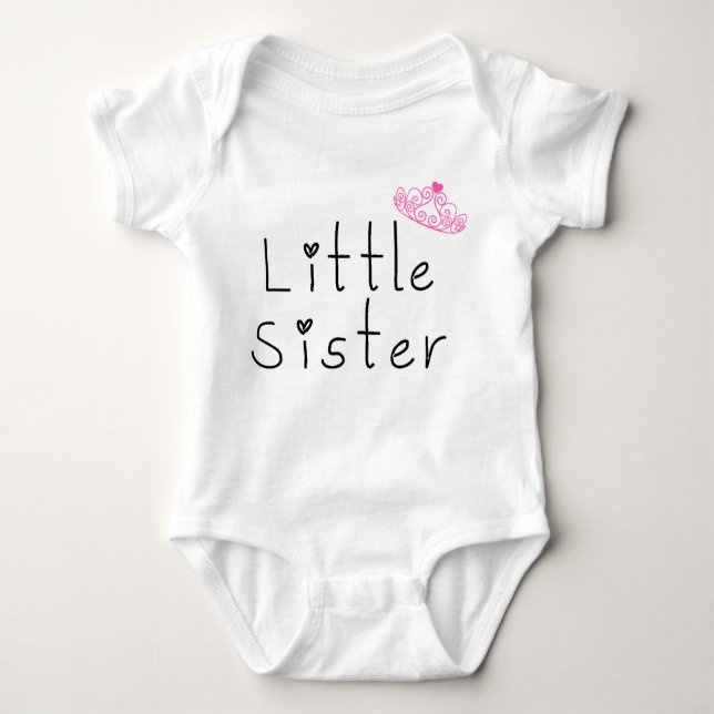 Little sister baby bodysuit (Front)