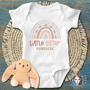 Little Sister Baby Bodysuit