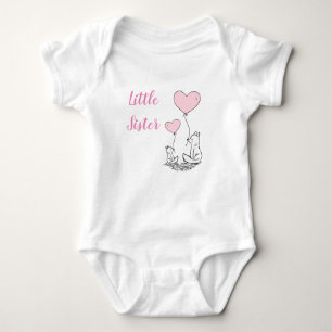 Little Sister Baby Bodysuit