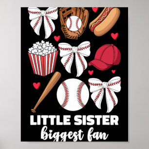 Little Sister Biggest Fan Bysebyll By Poster