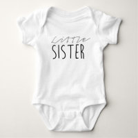 Little Sister | Black Bold Typography