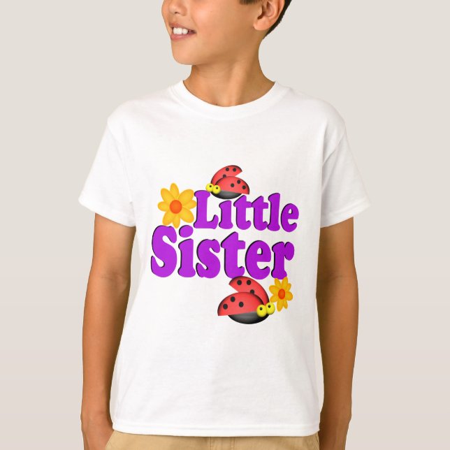 Little Sister Ladybug T-Shirt (Front)