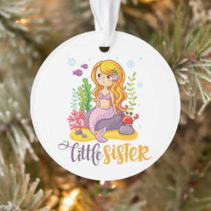 Little Sister 🧜♀️ Mermaid Ornament