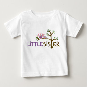 Little Sister Owl Series Baby T-Shirt