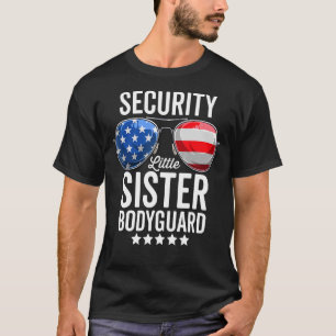Little Sister Security   Big Brother Security T-Shirt