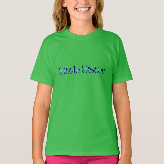 Little Sister T-Shirt - Customised (Front)