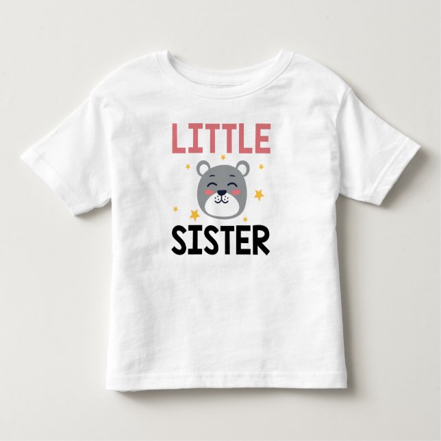 Little Sister Toddler T-Shirt (Front)